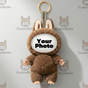 Custom face plush keychain - funny personalized gift with any photo